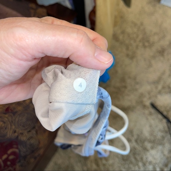 Lululemon Free To Be Bra Parallel Strap Moody Mirage Sz 4 - Picture 9 of 10